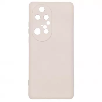Evelatus Huawei P50 Pro Nano Silicone Case Soft Touch TPU μπεζ