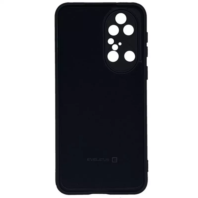 Evelatus Huawei P50 Pro Nano Θήκη Σιλικόνης Soft Touch TPU Μαύρο