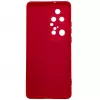 Evelatus Huawei P50 Pro Nano Silicone Case Soft Touch TPU κόκκινο