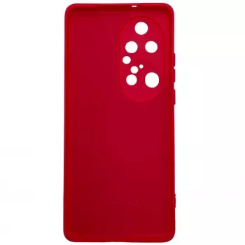 Evelatus Huawei P50 Pro Nano Silicone Case Soft Touch TPU κόκκινο