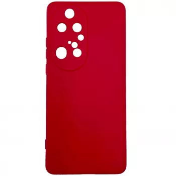 Evelatus Huawei P50 Pro Nano Silicone Case Soft Touch TPU κόκκινο