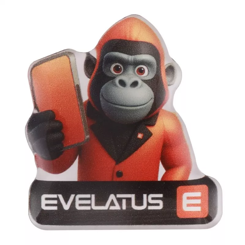 Evelatus iPhone 18 Pro Max Flip Glass Magic Easy Install Box Μεμβράνη Προστασίας Οθόνης Μαύρη