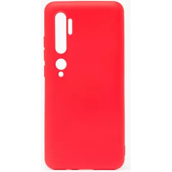 Evelatus Nano Silicone Θήκη για Xiaomi Mi Note 10 / Mi Note 10 Pro - Soft Touch TPU - Κόκκινο