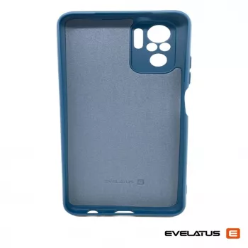 Evelatus Nano Θήκη σιλικόνης για Xiaomi Redmi Note 10 / Note 10S - Navy Blue