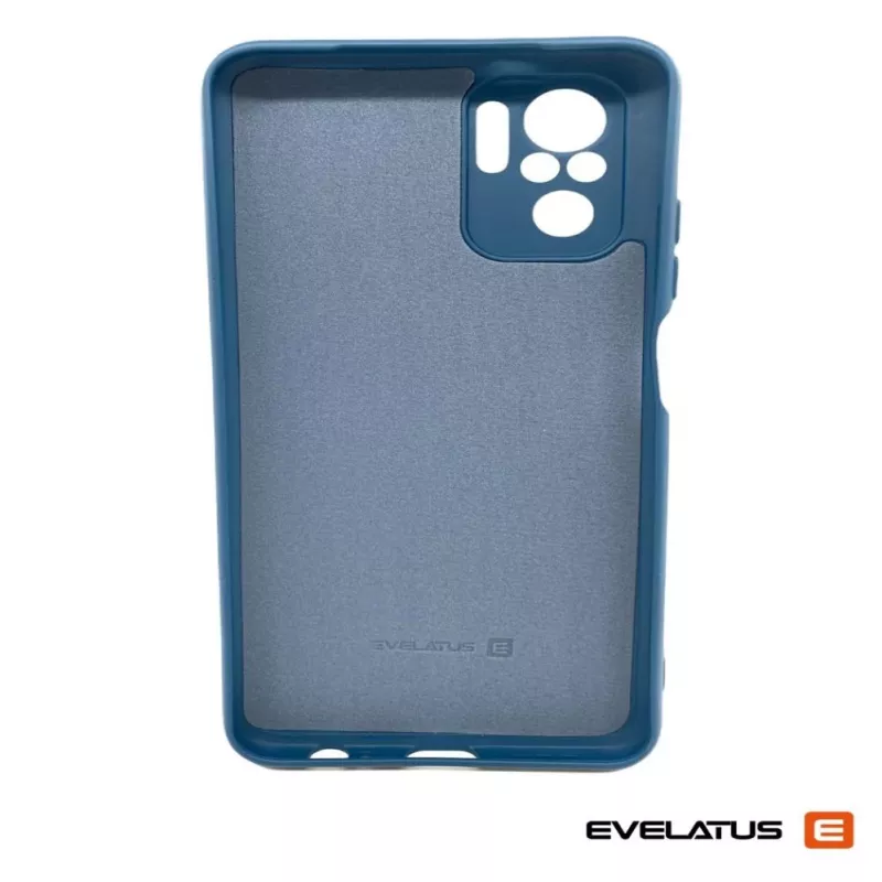 Evelatus Nano Θήκη σιλικόνης για Xiaomi Redmi Note 10 / Note 10S - Navy Blue