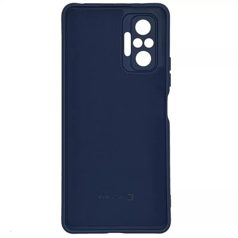Evelatus Θήκη Nano Σιλικόνης Soft Touch TPU για Xiaomi Redmi Note 10 Pro - Μπλε