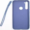 Evelatus Nano Θήκη Σιλικόνης Soft Touch TPU για Xiaomi Redmi Note 8 / Redmi Note 8 2021 - Dunkelblau