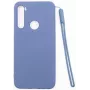 Evelatus Nano Θήκη Σιλικόνης Soft Touch TPU για Xiaomi Redmi Note 8 / Redmi Note 8 2021 - Dunkelblau