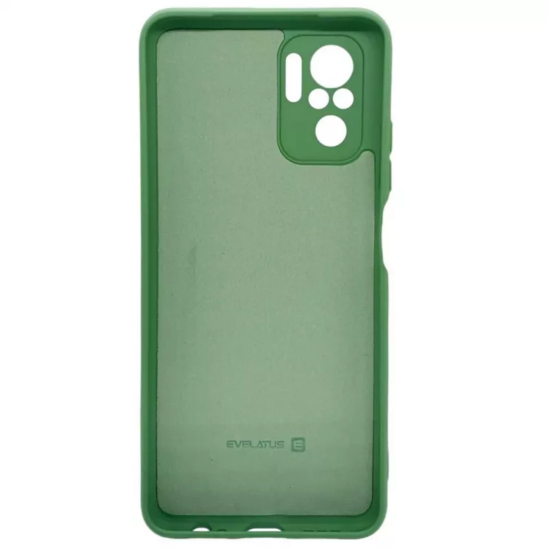 Evelatus Nano Θήκη Σιλικόνης Soft Touch TPU Green για Xiaomi Redmi Note 10 / Note 10S