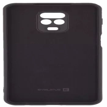 Evelatus Nano Silicone Soft Touch TPU θήκη για Xiaomi Redmi Note 9 Pro / Redmi Note 9S - μαύρο