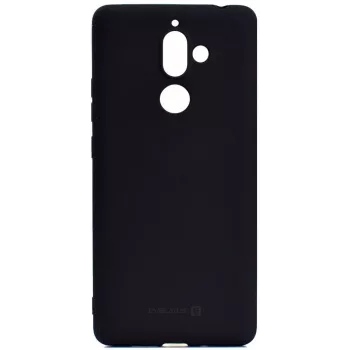 EVELATUS Nokia 7 Plus Θήκη Σιλικόνης Nano Soft Touch TPU Μαύρο