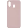 Evelatus Θήκη Σιλικόνης για Samsung A40 Ροζ Άμμος