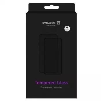 Evelatus Samsung Galaxy A02s 0,33mm Επίπεδη Διάφανη Μεμβράνη Οθόνης από Σκληρυμένο Γυαλί με Ιαπωνική Κόλλα Αντιστατική