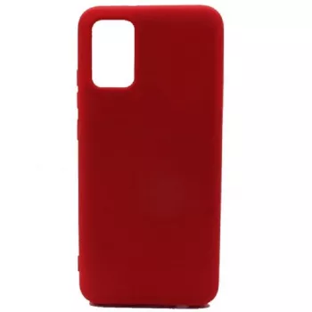 Evelatus Samsung Galaxy A02s Nano Silicone Θήκη Soft Touch TPU Κόκκινο