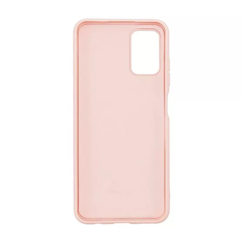 Evelatus Samsung Galaxy A03s Nano Silicone Case Soft Touch TPU μπεζ