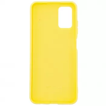 Evelatus Samsung Galaxy A03s Soft Touch Θήκη Σιλικόνης Κίτρινο