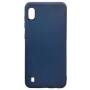 Evelatus Samsung Galaxy A10 Θήκη Σιλικόνης Soft Touch με Λουρί Σκούρο Μπλε
