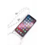 Evelatus Samsung Galaxy A10s Θήκη με Κορδόνι White Stripes Διάφανη