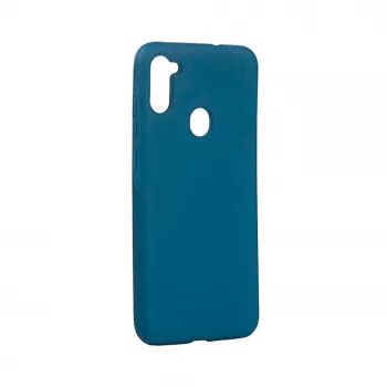 EVELATUS Samsung Galaxy A11 Nano Θήκη Σιλικόνης Soft Touch TPU Μπλε