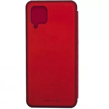 Evelatus Samsung Galaxy A12/M12 Θήκη Βιβλίου Κόκκινη