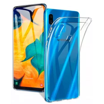 Evelatus Samsung Galaxy A20 Θήκη Σιλικόνης Διάφανη