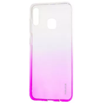 Evelatus θήκη Samsung Galaxy A20e Gradient TPU ροζ κόκκινο