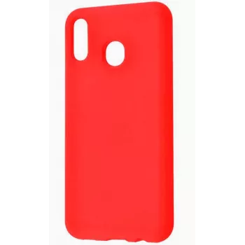Evelatus Samsung Galaxy A20e Nano θήκη σιλικόνης Soft Touch TPU κόκκινη
