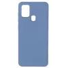 Evelatus Samsung Galaxy A21s Nano Θήκη Σιλικόνης Soft Touch TPU Μπλε