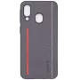 Evelatus Samsung Galaxy A40 Πίσω Κάλυμμα Θήκη Σιλικόνης Γκρι