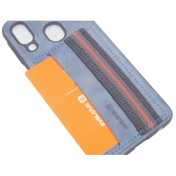Evelatus Samsung Galaxy A40 Cubit Μπλε Θήκη Πλάτης