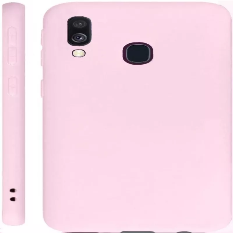 Evelatus Samsung Galaxy A40 Nano Θήκη Σιλικόνης Soft Touch TPU Μπεζ