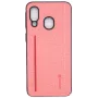 Evelatus Samsung Galaxy A40 θήκη σιλικόνης πλάτης ροζ