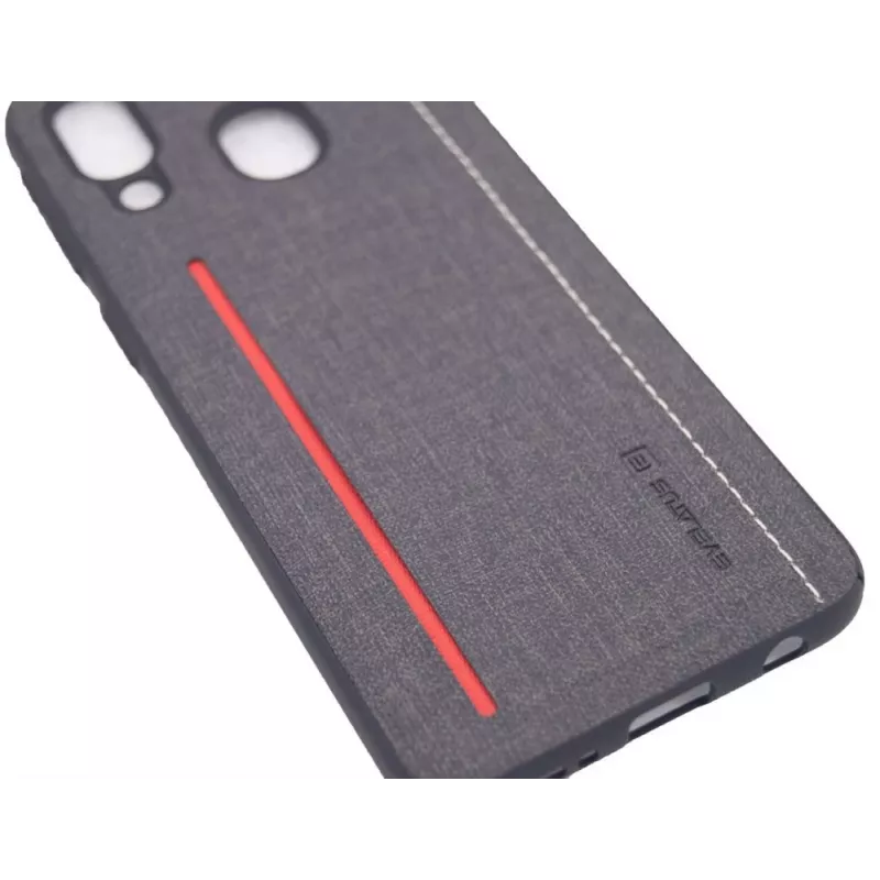 Evelatus Samsung Galaxy A40 Σιλικονούχα Θήκη Μαύρη
