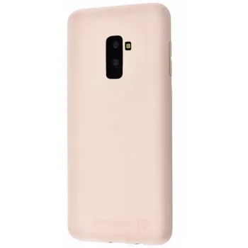 Evelatus Samsung Galaxy A6 Plus 2018 Θήκη Σιλικόνης Pink Sand