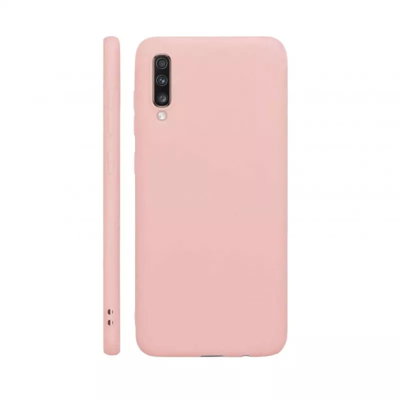Evelatus Samsung Galaxy A70 Θήκη Nano Σιλικόνης Soft Touch TPU Μπεζ