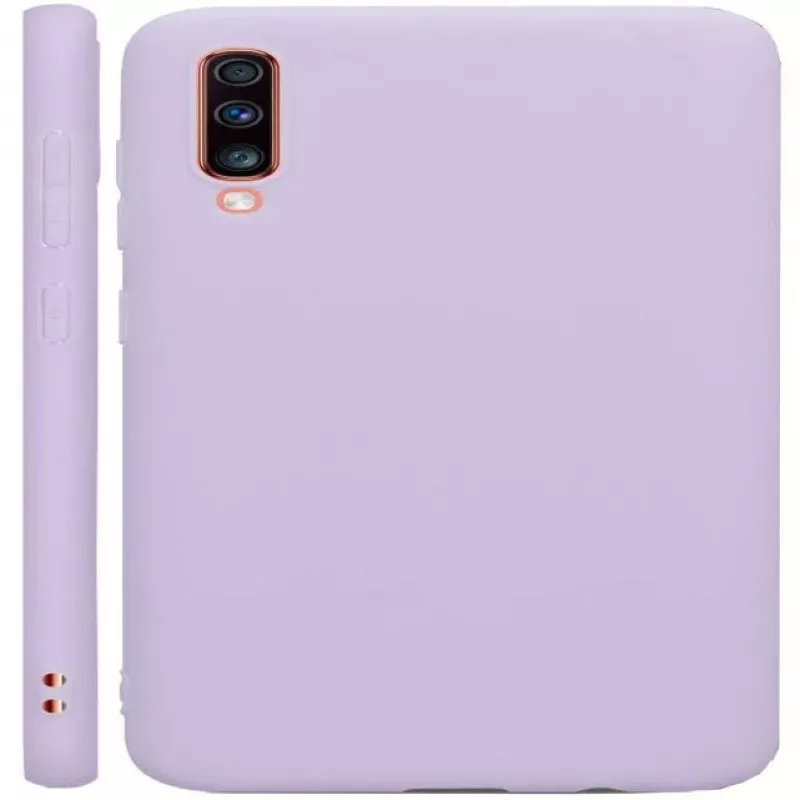 Evelatus Samsung Galaxy A70 Θήκη Nano Silicone Soft Touch TPU Μπλε