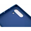 Evelatus Θήκη από νανο σιλικόνη Soft Touch TPU για Samsung Galaxy Note 10 Μπλε