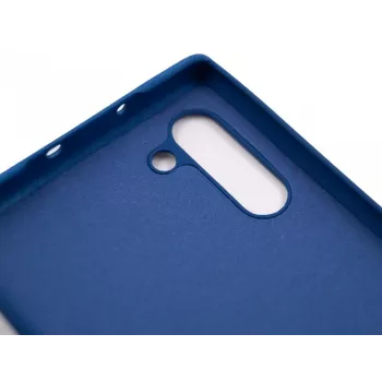 Evelatus Θήκη από νανο σιλικόνη Soft Touch TPU για Samsung Galaxy Note 10 Μπλε