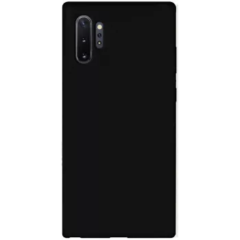 Evelatus Samsung Galaxy Note 10 Plus Premium Soft Touch Θήκη σιλικόνης Μαύρο