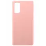 Evelatus Samsung Galaxy Note 20 Nano Silicone Θήκη Soft Touch TPU Μπεζ