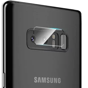 Evelatus Samsung Galaxy Note 9 Αντικατάσταση Γυάλινου Φακού Πίσω Κάμερας - Διαφανές με Μαύρο Πλαίσιο
