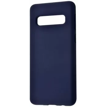 Evelatus Samsung Galaxy S10 Plus Premium Soft Touch Θήκη σιλικόνης Μπλε του μεσονυκτίου