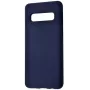 Evelatus Samsung Galaxy S10 Plus Premium Soft Touch Θήκη σιλικόνης Μπλε του μεσονυκτίου