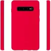 Evelatus Samsung Galaxy S10 Plus μαλακή θήκη σιλικόνης κόκκινο