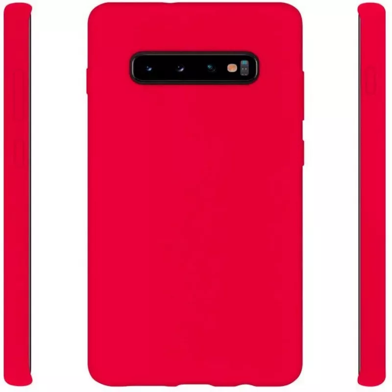Evelatus Samsung Galaxy S10 Plus μαλακή θήκη σιλικόνης κόκκινο