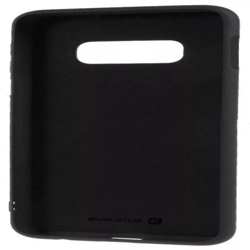 Evelatus Samsung Galaxy S10e Nano Θήκη Σιλικόνης Soft Touch TPU Μαύρο