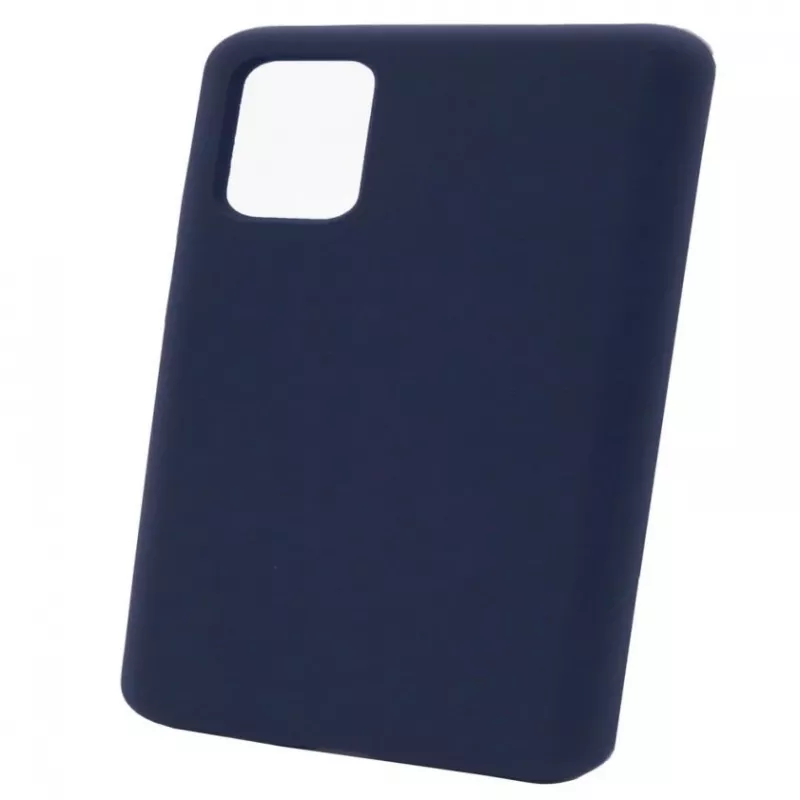 Evelatus Samsung Galaxy S21 Plus Premium Soft Touch Θήκη Σιλικόνης Midnight Blue