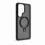 Evelatus Samsung Galaxy S26 Ultra Θήκη Shield με MagSafe & Βάση Ματ Ring Μαύρο