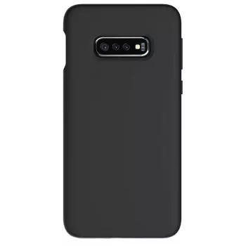Evelatus Samsung S10e Premium Soft Touch Θήκη σιλικόνης Μαύρη