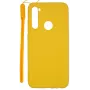 Evelatus Θήκη Σιλικόνης Soft Touch με Λουράκι Χεριού για Xiaomi Redmi Note 8 / Redmi Note 8 2021 - Κίτρινο
